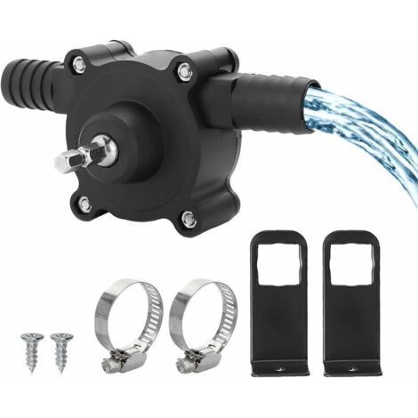 Bardusch-Pompe à Eau pour Jardin Domestique Mini Pompe à Eau Pompe de Forage Électrique Auto Amorçante Portable avec Tige de 6. 35Mm (1/4)