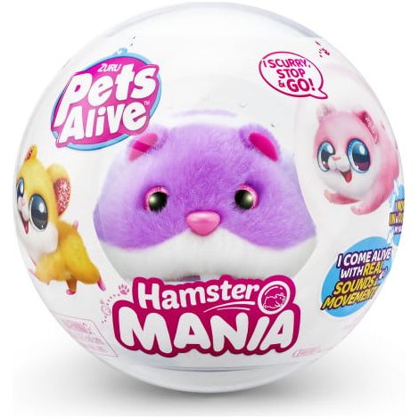 PETS ALIVE- HAMSTERMANIA- SERIES 1 - (9543)