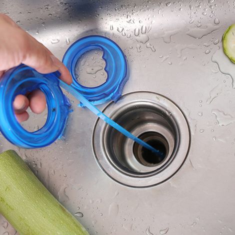 Abflussspirale, Waschbeckenreiniger, Toilettenabflussreiniger, Haarentfernungswerkzeug (1/5)