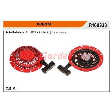 Anlasser KUBOTA Motorkultivator GS160 200 neuer Typ R160338
