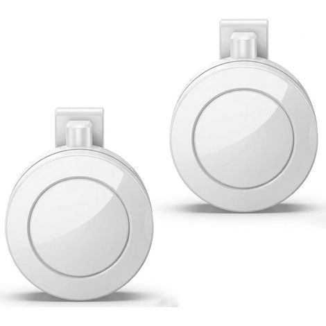 2 ventilateurs à pince portables USB rechargeables mini ventilateurs personnels réglables tour de cou clip ceinture pour rafraîchissement été extérieur Blanc (1/5)