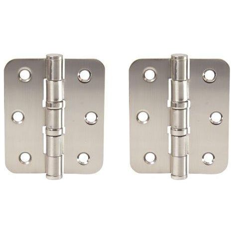 Bisagra stabilus elegante níquel mate 100x75 mm
