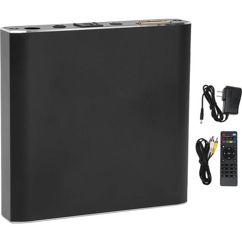 Lecteur multimédia 4K UHD 30fps Vidéo Image Musique Mini HDMI Lecture auto boucle Fonction Prise US 100-240V (1/5)