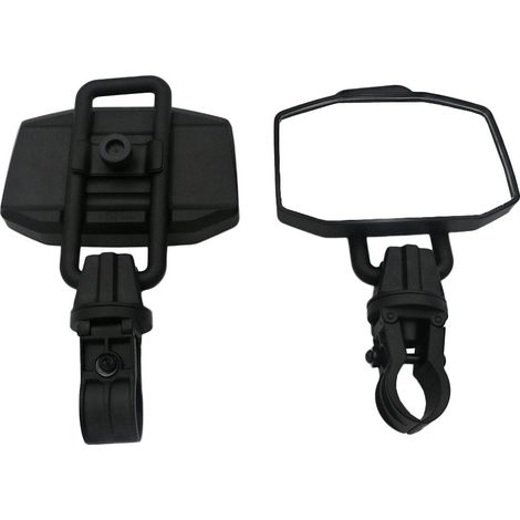Rétroviseurs latéraux universels pour moto tout-terrain, vélo de plage, 1,5/2 pouces, ATV/UTV
