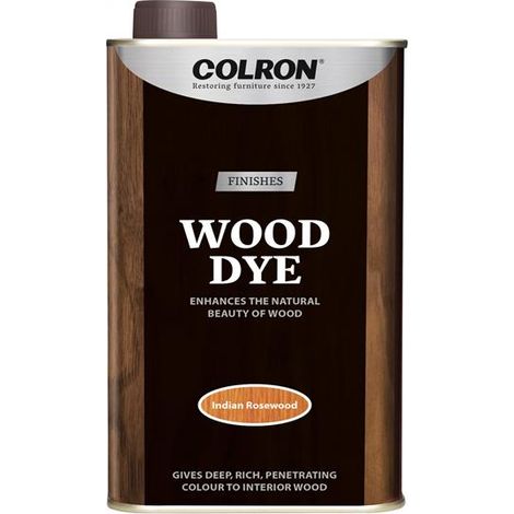 Ronseal 36893 Colron Refined Wood Dye Indian Rosewood 250ml RSLCRWDIR250
