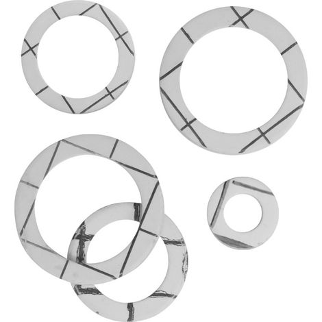 Guarnizione ad alta resistenza sp 2 mm per raccordi 10 pz Pollici: 3/8"