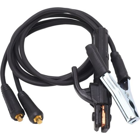 Porte-électrode de soudage 200 A en laiton, pince de masse pour machine à souder, accessoires de rechange avec câble de 1,5 mètre (1/5)