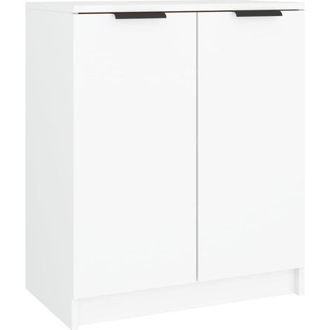 Maison Exclusive - Scarpiera Bianca 59x35x70 cm in Legno Multistrato