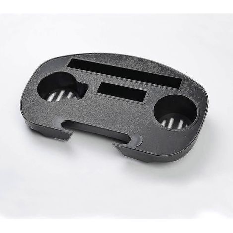 2 plateaux latéraux à clipser pour chaise longue zéro gravité/chaise de camping, rangement extérieur pour jardin ou plage (1/5)