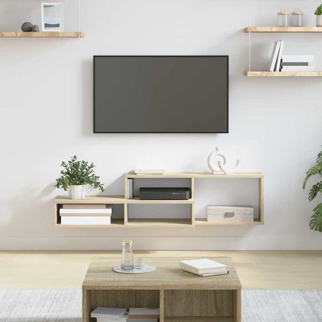 WandTVStand 120x25x28,5cm Holzwerkstoff