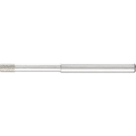 PFERD TOOLS Diamant-Schleifstift Zyl. Ø2,6 mm SchaftØ3 mm D91 (fein) zum Schleifen von Bohrungen/Radien 5 Stk