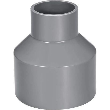Réducteur de Tuyau PVC DWV Hub 40 Gris 40mm x 75mm Douille (1/3)