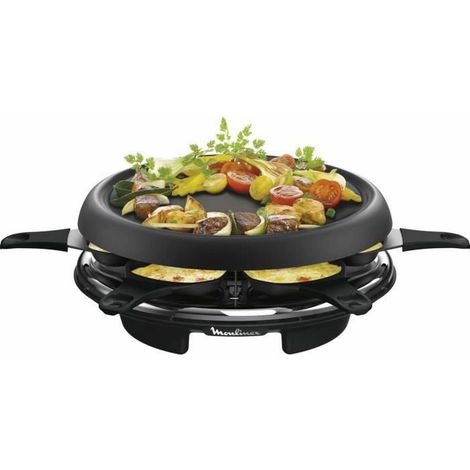 Moulinex RE151812 Multifunktions-Raclettemaster Schwarz