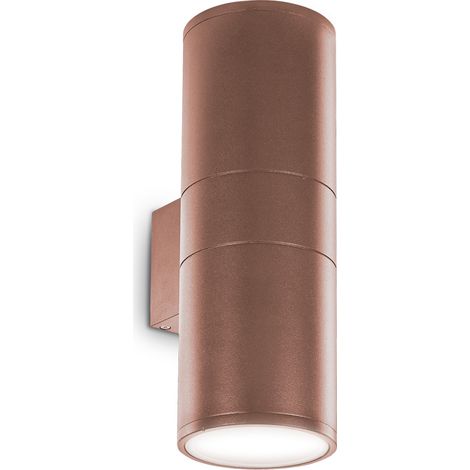 Applique Moderna Gun Alluminio Coffee 2 Luci E27 (1/2)