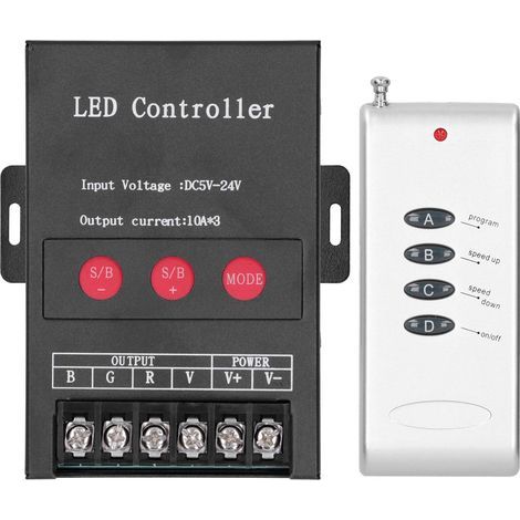 Lampenfernbedienung, Lichtsteuerung, 15 voreingestellte Modi, 360-W-RGB-Controller, verzögerungsfrei für die Beleuchtung von KTV-Gebäuden (1/5)