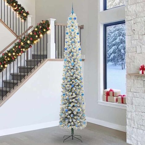 Künstlicher Weihnachtsbaum mit 300 LEDs mit Ständer Grün 300 cm (1/5)