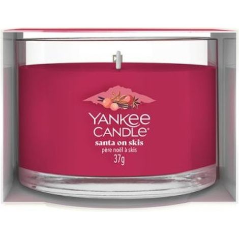 Vela Yankee Candle Mini Santa ON esquís 37g