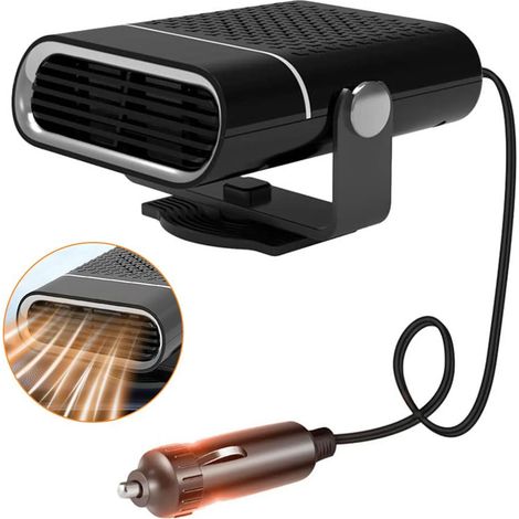 2-in-1-Autoheizung, 12-V-Zusatzheizung, Scheibenenteiser