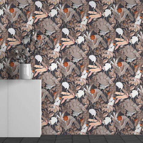 Papier peint panoramique - Motif Fleurs - 130 cm x 81 cm (1/3)