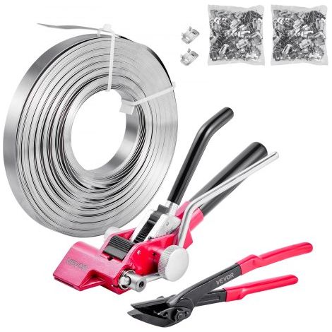 Set di Reggiatura per Cinghie Metalliche, Rotolo di Reggiatrice (1/5)