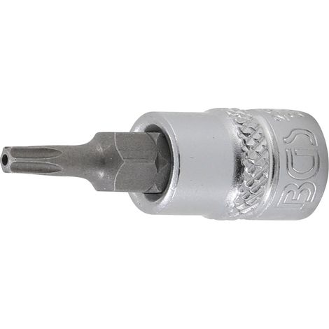 BGS TECHNIC bit socket - 6,3 mm - Torx con foro T15 - 2358