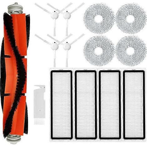 Repuestos para aspiradoras robot S10+ / S10 Plus: cepillo principal, cepillo lateral, filtro HEPA, mopa.