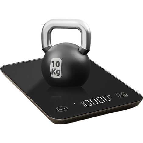 Accueil ÉLECTRONIQUE gramme balance précision mesure cuisine, noir, 3G - 10kg (1/5)