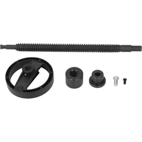 T20 Schraubstock mit Stahlschraubzwinge und 100-mm-Handrad für die Holzbearbeitung, 350 mm - Crezuo