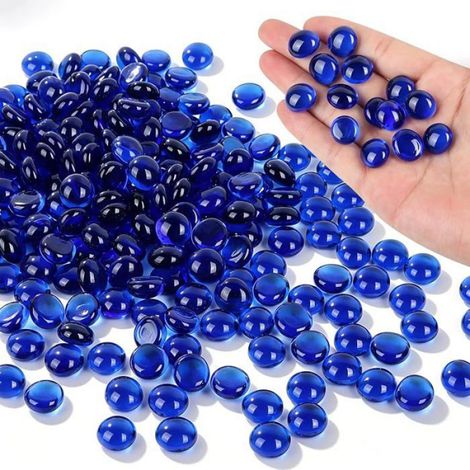 Galets Verre - 6.5 mm - Pour Aquarium Vase Décoration Intérieure - 200 g (1/5)