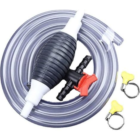 Pompe à ventouse multifonction, tuyau de siphon à essence, pompe à siphon portable (2 mètres) (1/5)