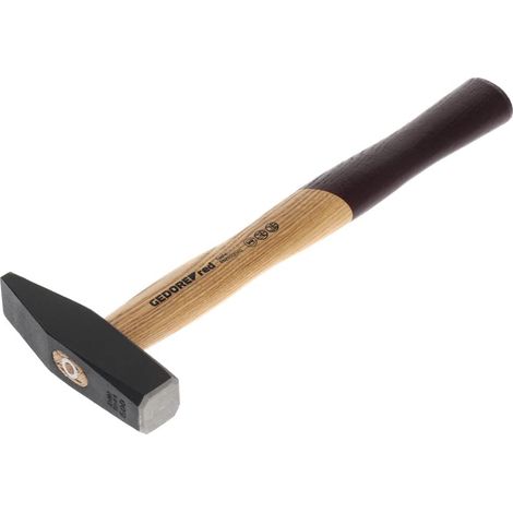 Marteau Europe centrale avec manche en bois, Poids de la tête 500 g, Marteau avec manche en frêne, Outil, Forgé, R92100020 (1/5)