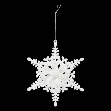 Baumschmuck Deko-Stern weiß 14cm - Atmosphera créateur d'intérieur