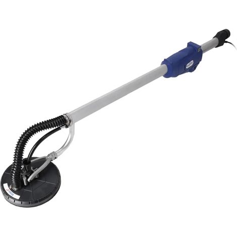 Ponceuse Girafe 710W – Ponceuse à long bras pour plâtre et gypse (225 mm) avec tête articulée, système d'éclairage LED intégré et vitesse variable (1/5)