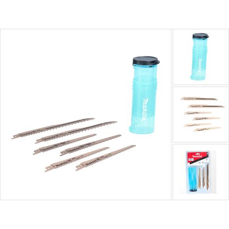 Makita 2x Assortimento di lame per sega circolare A 152 - 203 mm 12 pezzi ( 2x B-44432 ) per legno
