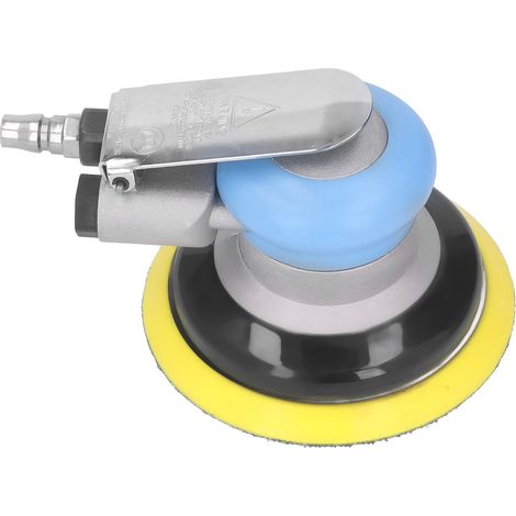 Ponceuse pneumatique orbitale 5" 12000 RPM, légère et puissante pour polissage automobile et bois. (1/5)