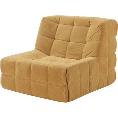 Silla de suelo de 75 x 90 x 100 cm amarilla 030009465 (1/5)