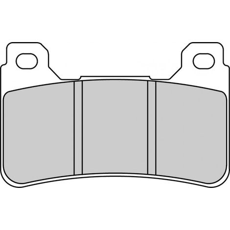 Plaquette de frein Métal Fritté Sinter Grip Road - R90 (1/2)