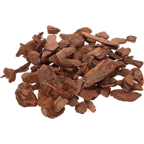 Copeaux d'écorce de reptiles pour terrarium et bassin à reptiles, copeaux d'écorce naturelle comme litière décorative pour tortues, lézards et enclos 1 sac d'environ 0,5 kg (1/5)