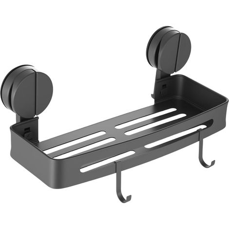 Etagere Douche - Aluminium Sans Perage - Pour Salle De Bain Et Cuisine - 32x12x13.5 Cm - 1 Pièce (1/5)