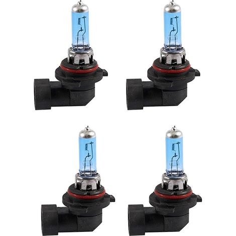 4 ampoules halogènes antibrouillard super blanches 9006 HB4 haute puissance 55 W pour phares de voiture 12 V (1/5)