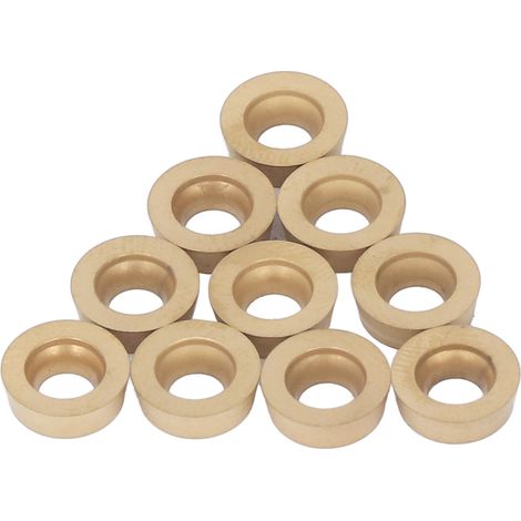 Kit de 10 plaquettes de tournage en carbure pour tour et fraisage CNC RPMT1003 (1/5)