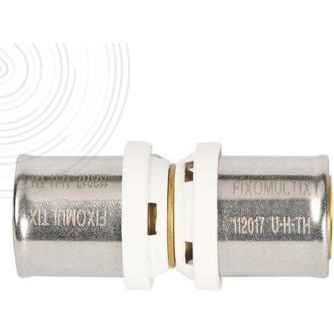 Ayor – Raccord multicouche à sertir Ø16 – Fixation rapide – Pression max 20 bars – Joints EPDM conformes – Installation facile pour chauffage et eau sanitaire - 30334-16
