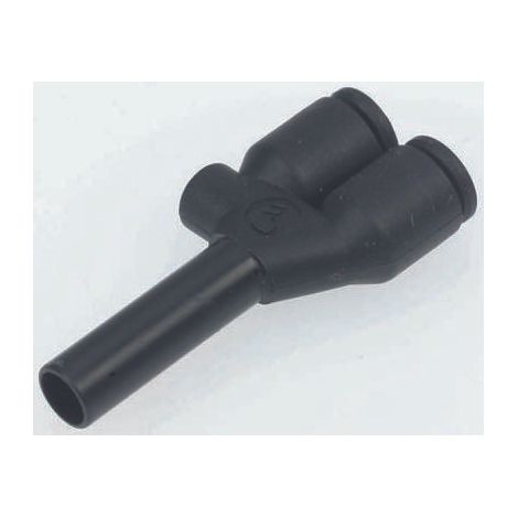 Adaptateur tuyau à tuyau en Y Legris LF3000 vers Enfichable 4 mm Enfichable 4 mm ( Prix pour Paquet de 5 )
