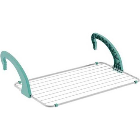 Tendedero para balcón/estante para radiador, accesorio para balcón, 10 unidades extra