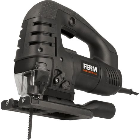 FERM Seghetto alternativo 750W. Velocità variabile-Lama Ø100mm - Include Adattatore per aspirapolvere (1/7)