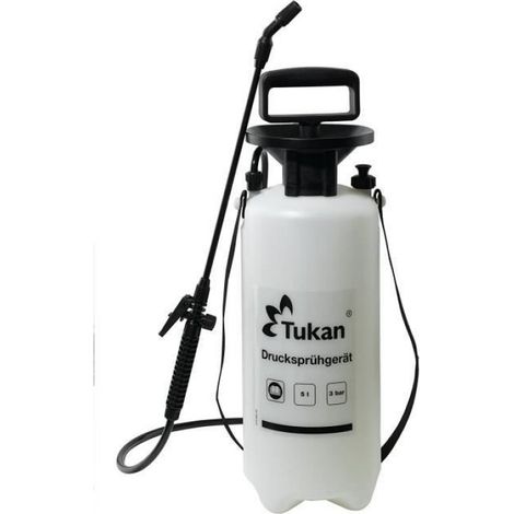 Pulvérisateur - 5 Litres - Pression 3 Bar - Buse Réglable En Continu - Pour Jardin Et Entretien Extérieur - 1 Pièce