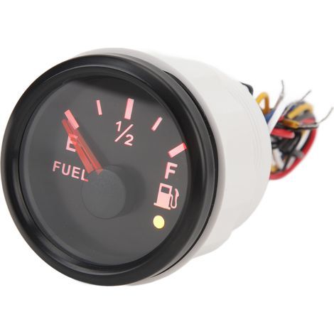 DC9-32V 52MM Jauge de Carburant Marin 240-33 Ohm Compteur de Carburant Numérique Universel pour Yachts Bateaux de Pêche - Surveillez Vos Niveaux de Carburant avec Précision et. (1/5)