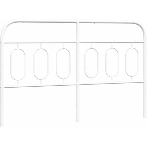 Tête de lit,Panneau décoratif métal blanc 137 cm CFW5073597 (1/5)
