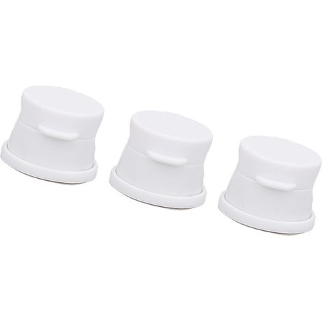 3 pièces pinces à câble aimantées adhésif fort organiseur fil chargeur smartphone pour maison bureau voiture blanc (1/5)