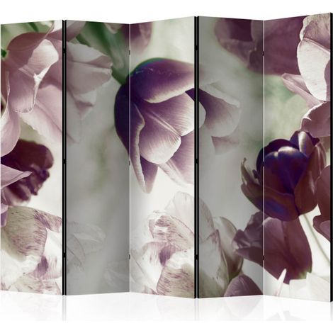 Paravent 5 Volets "Heavenly Tulips" 172x225cm (1/2)